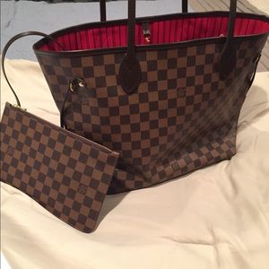 100% Authentic Real LV Neverfull MM